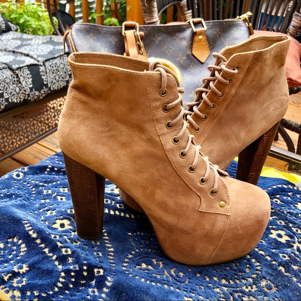 Worn 1x !!! JEFFREY CAMPBELL “Lita” booties.